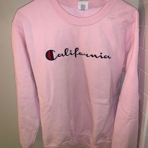 Sweaters - California pink sweatshirt Sweaters - California pink sweatshirt